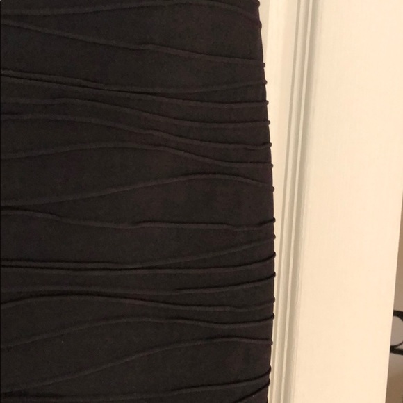 PRICE DROP!! 💗 AQUA LITTLE BLACK EMBOSSED DRESS - Picture 2 of 6